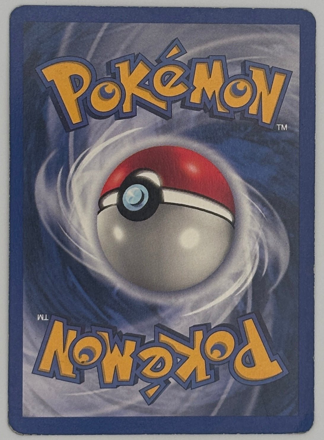 1999 Pokemon Base Set Poliwrath holo card back