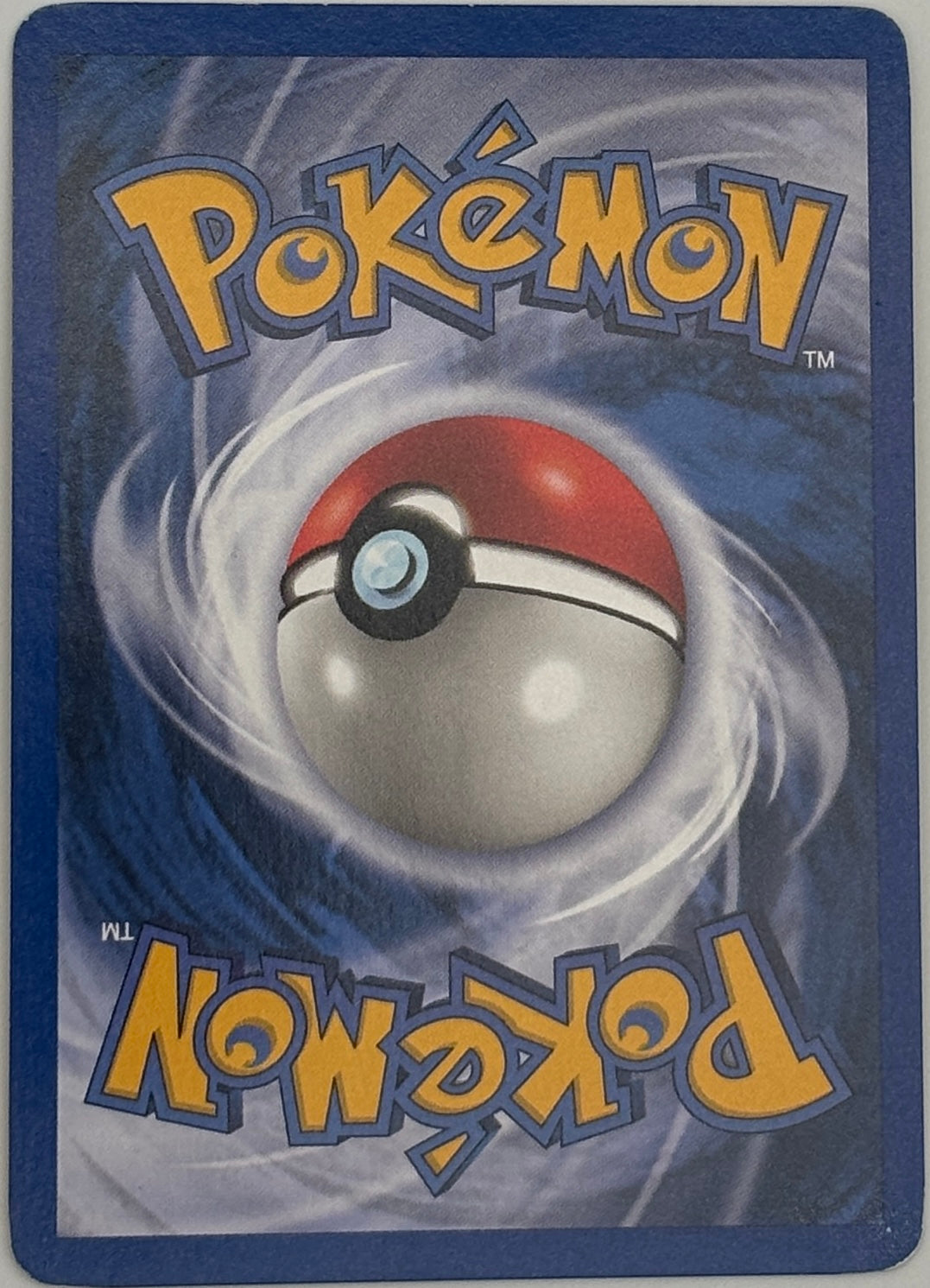 1999 Pokemon Team Rocket Rocket's Sneak Attack card back