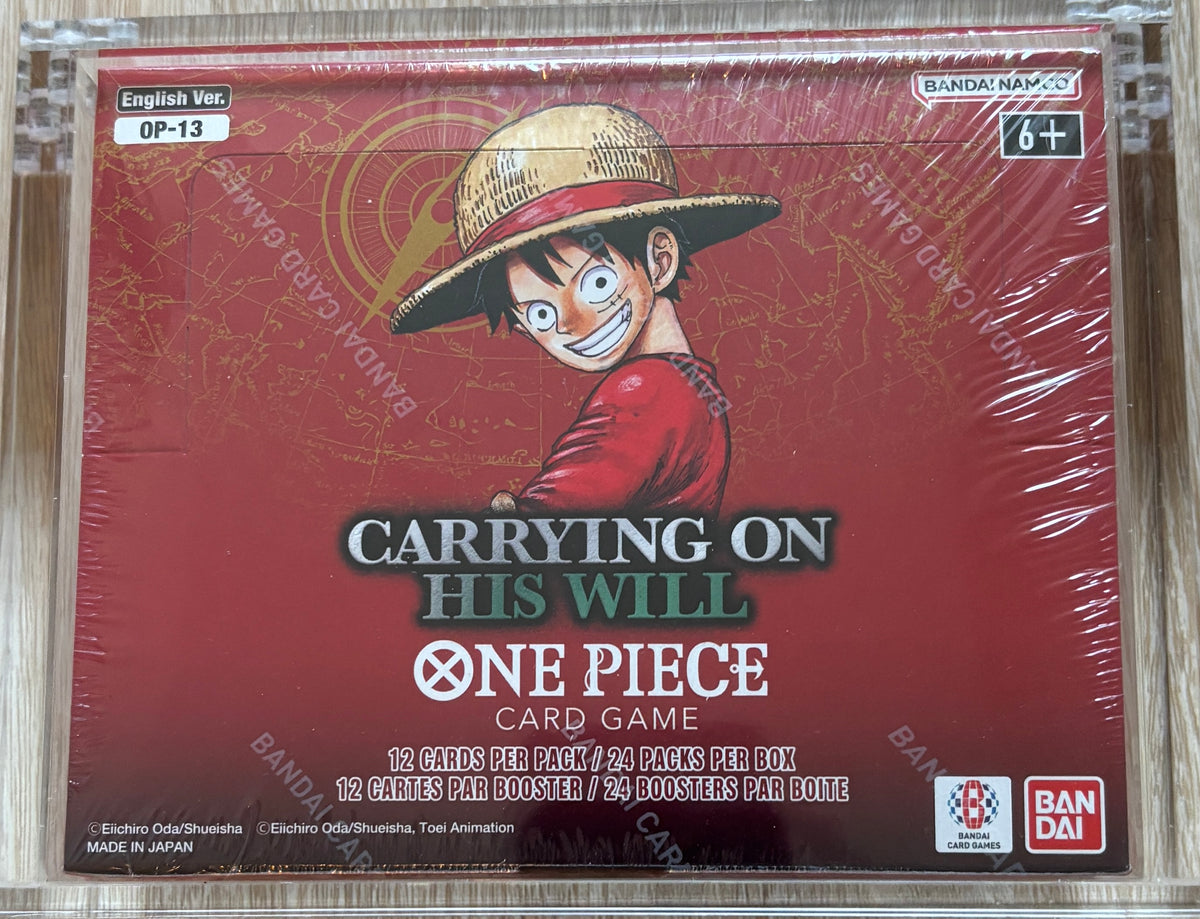 One Piece TCG Carrying on His Will Booster Box OP-13 front
