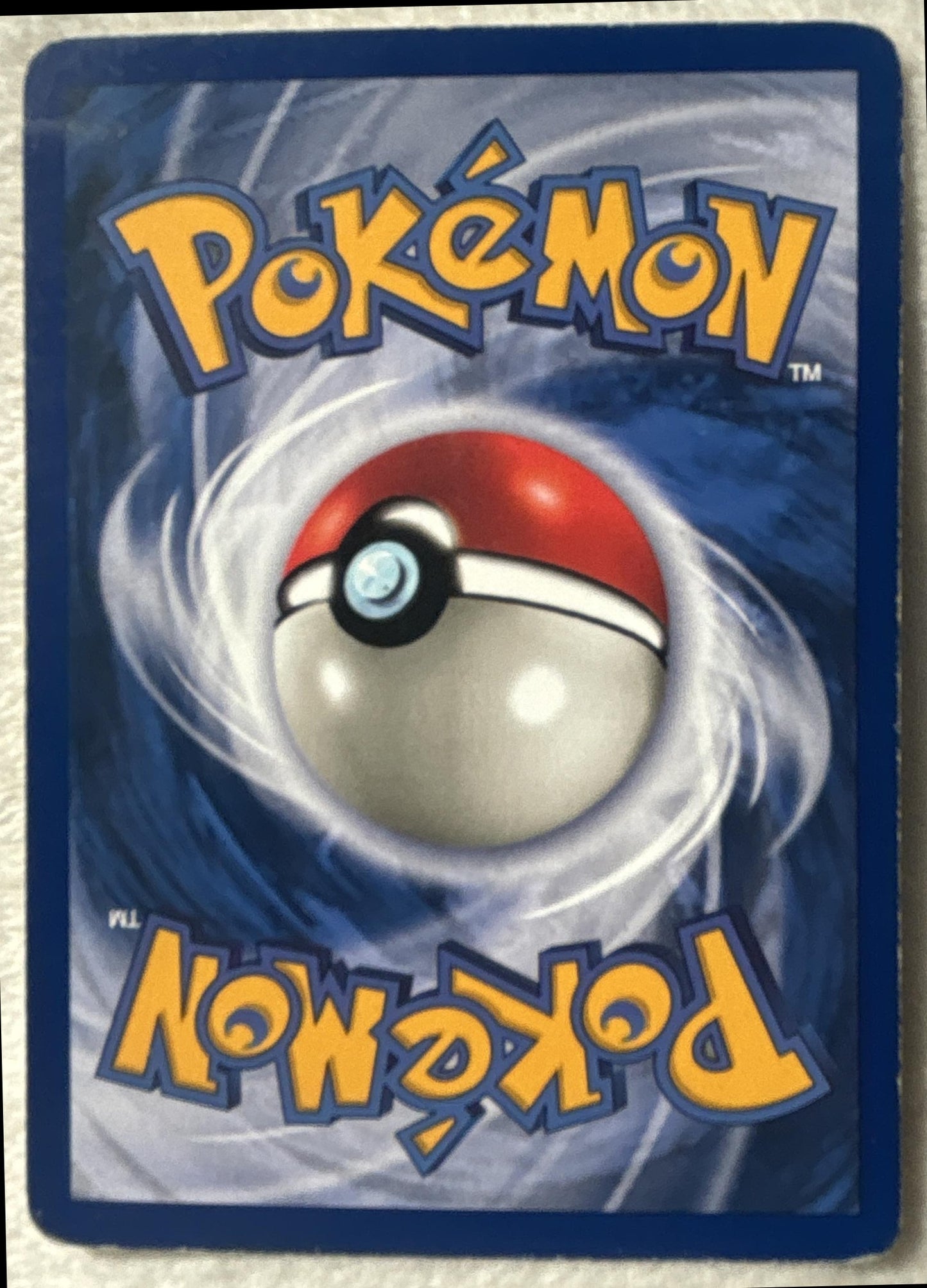 1999 Pokemon Mewtwo Base Set Unlimited #10/102 Holo card back