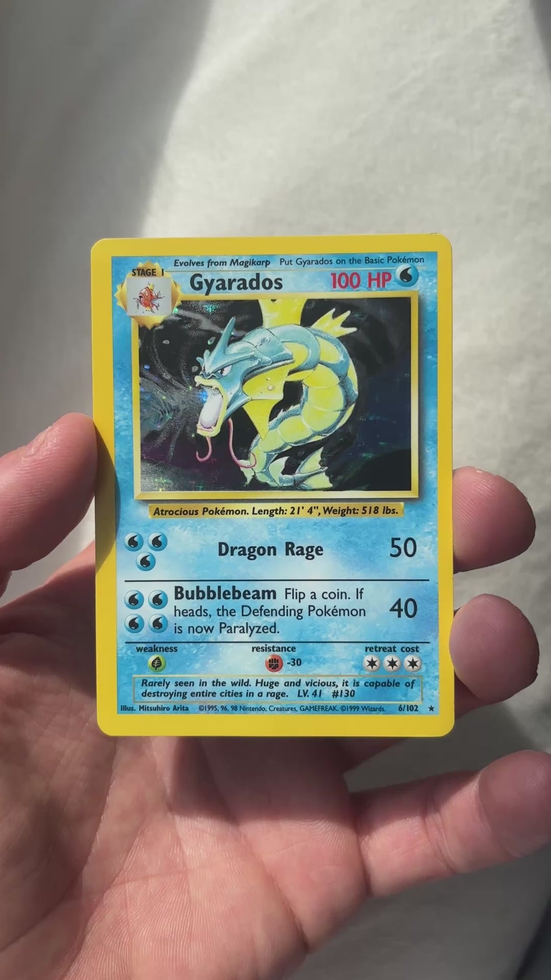 1999-pokemon-gyarados-base-set-6-102-holo-video